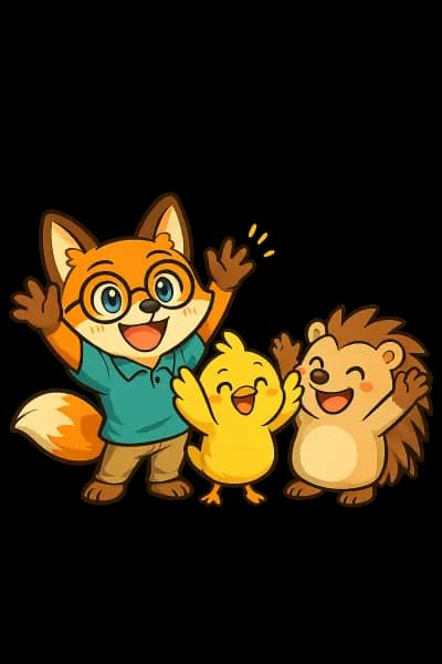 メモピクのキャラクターたちが始めようと呼びかけている